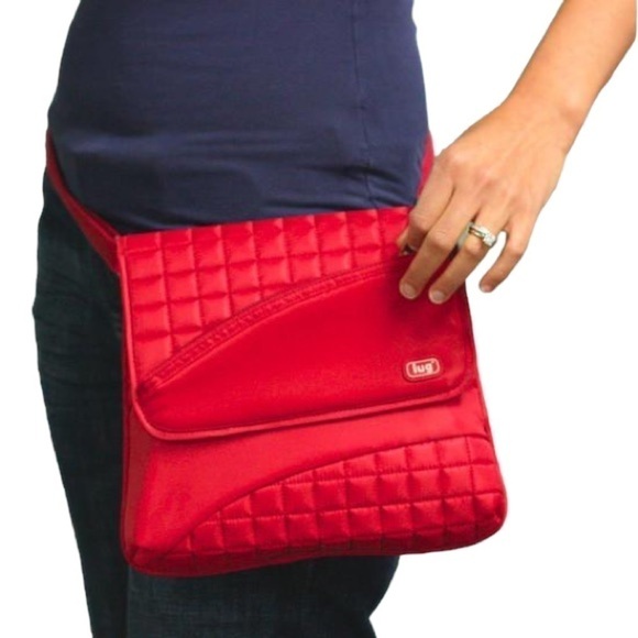LUG Somersault Shoulder And Waist Pouch - Rose - Picture 1 of 16